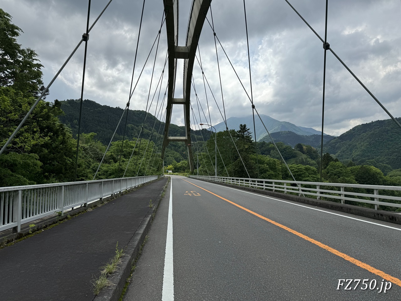 国道413号線（道志みち）上野田大橋
