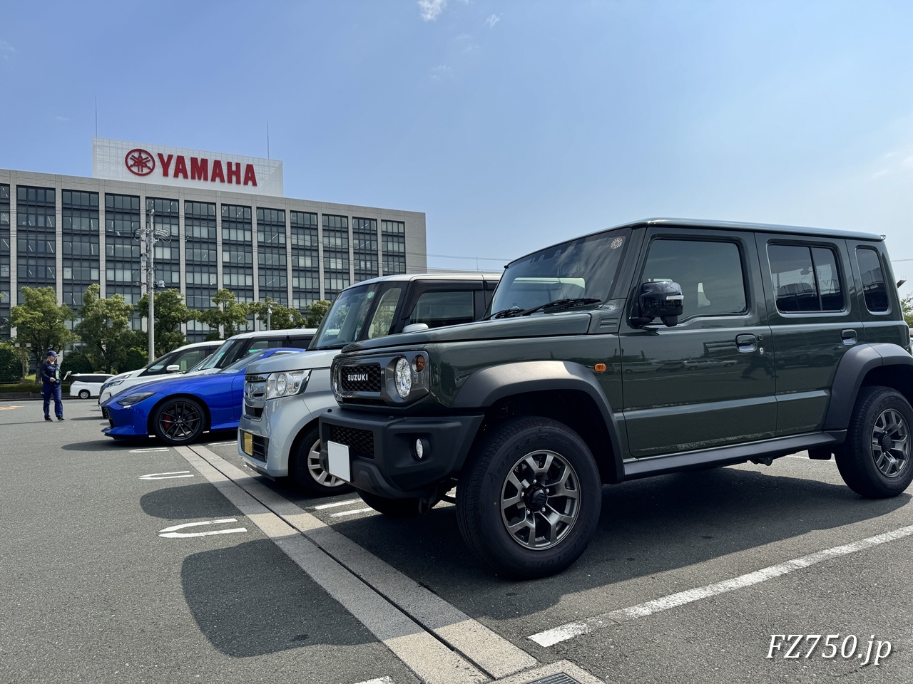 ジムニーノマド@ヤマハ発動機お客様駐車場