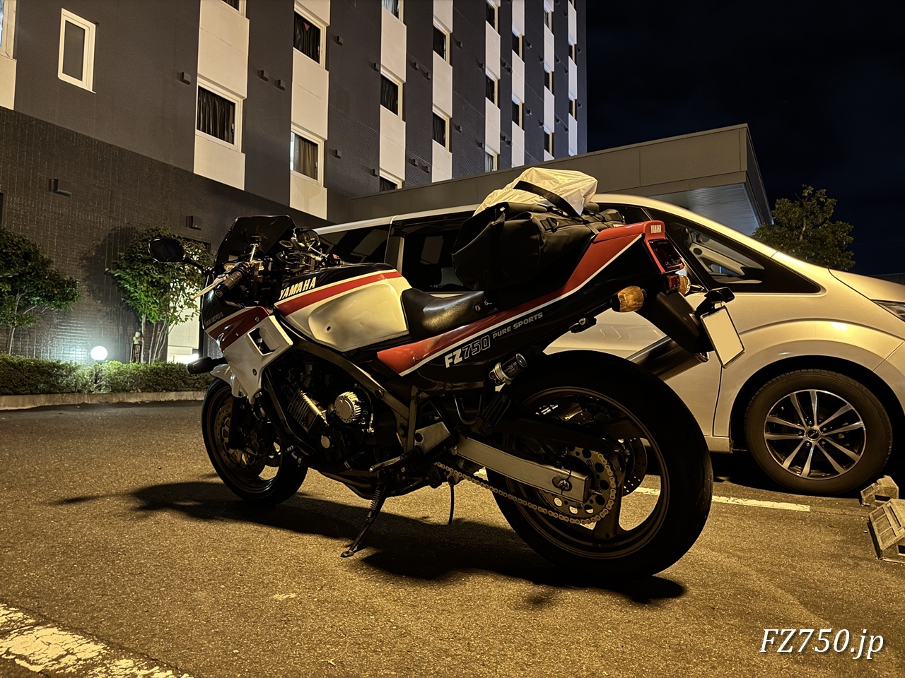 FZ750@ルートイン名取