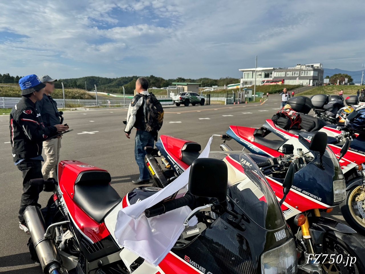 My Yamaha Motorcycle Day 2025 来場者二輪駐車場