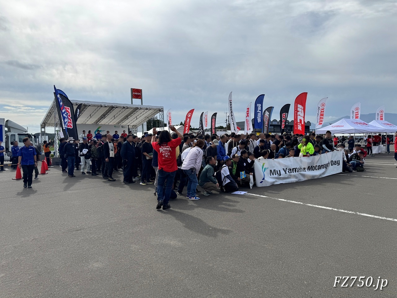 My Yamaha Motorcycle Day 2025 全体記念撮影