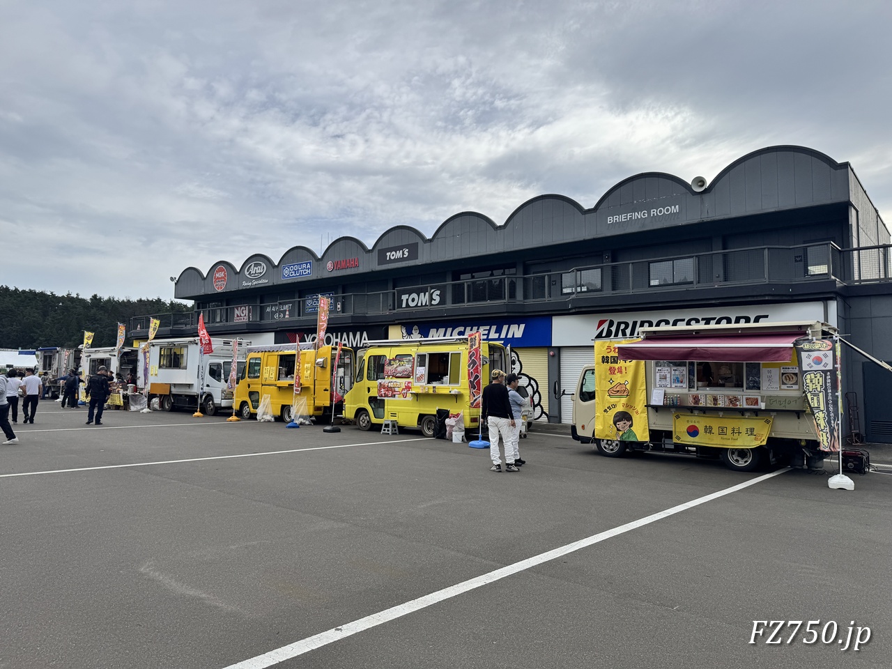 My Yamaha Motorcycle Day 2025に出展したキッチンカー