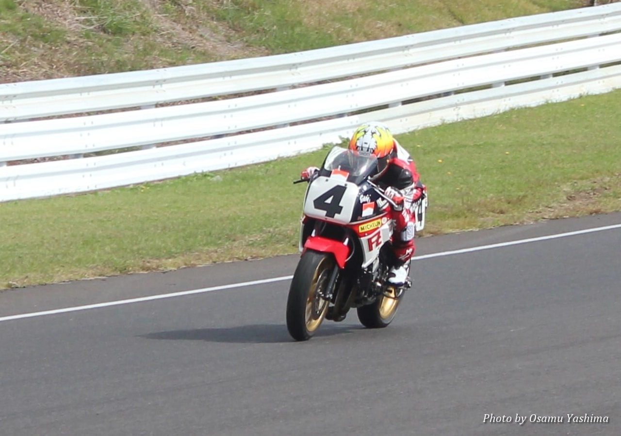 スポーツランドSUGOを疾走するFZ750(0U45) その1:My Yamaha Motorcycle Day 2025