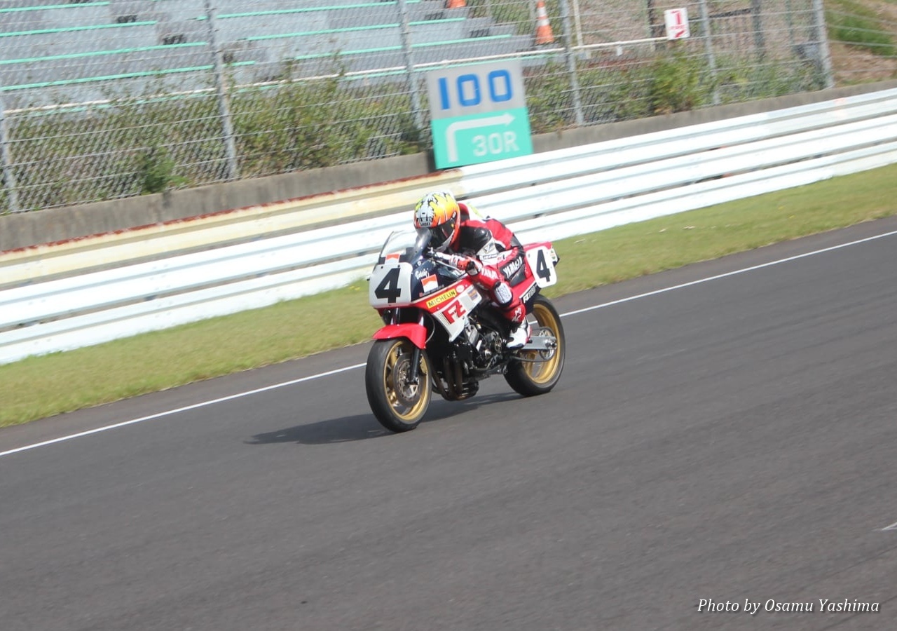 スポーツランドSUGOを疾走するFZ750(0U45) その3:My Yamaha Motorcycle Day 2025