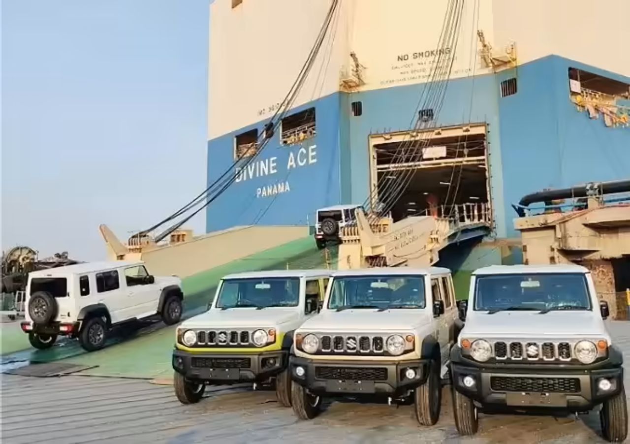 インドから世界に輸出されれジムニー5ドア（ジムニーノマド）