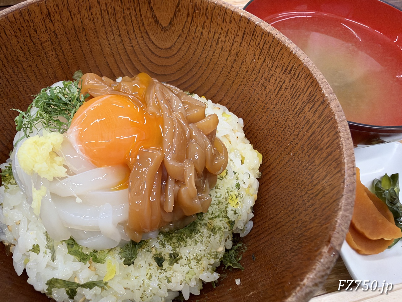 沖あがり食堂 いか様丼(税込1,100円)